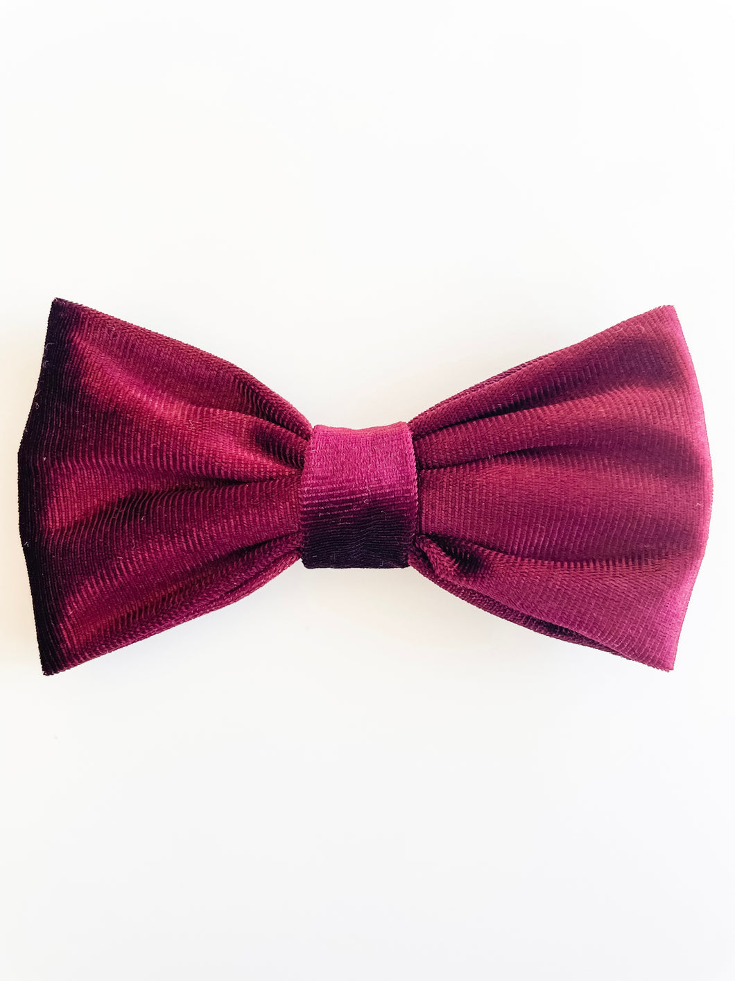 The Ruby Hair Bow Clip